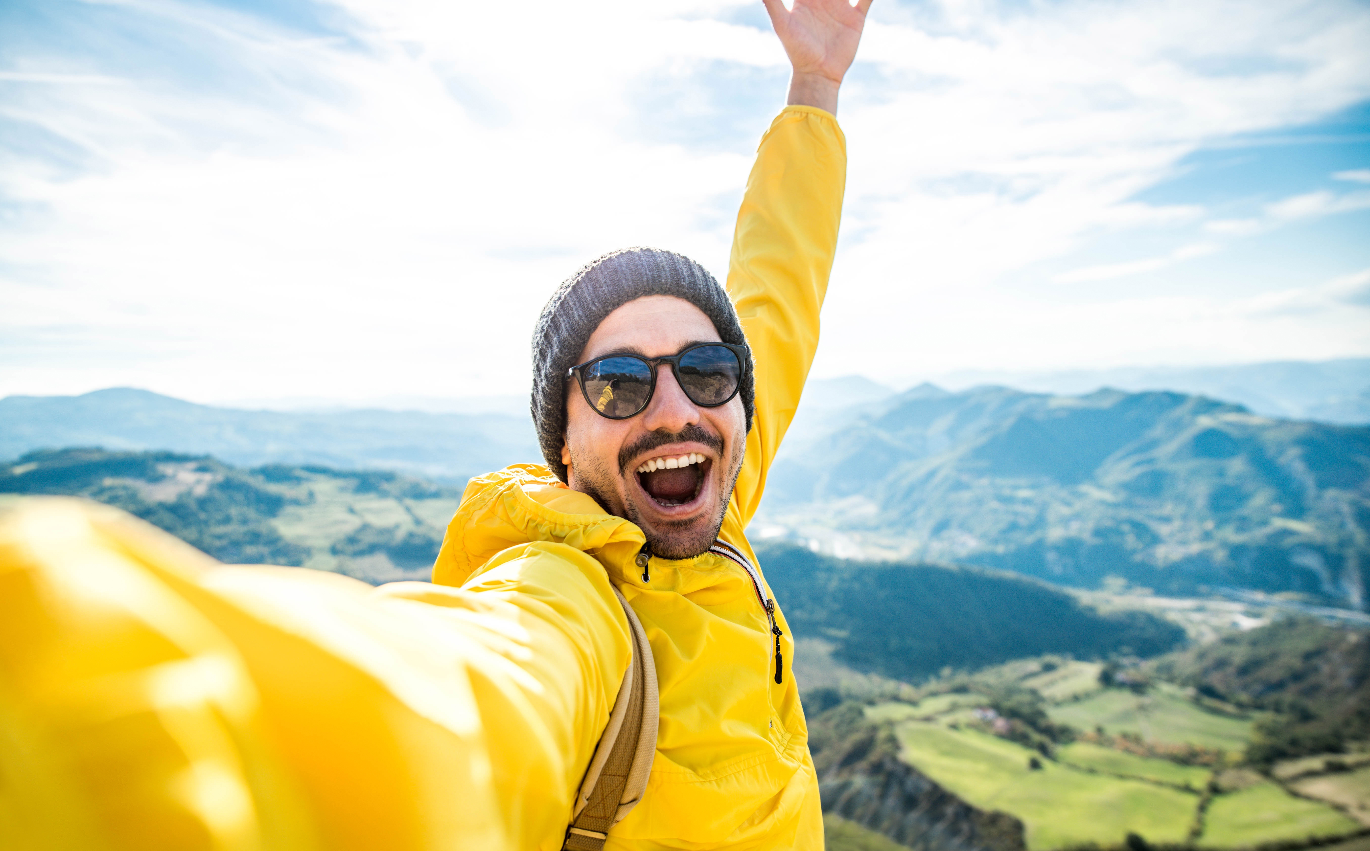 smile mountain man